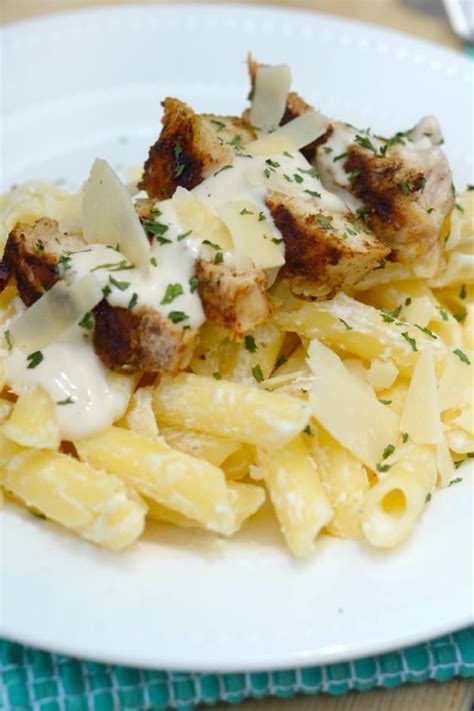 Blackened Chicken Alfredo Food Fanatic