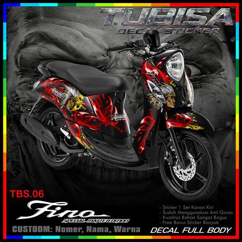 Jual Decal Sticker Full Body FINO PREMIUM Dekal Stiker Striping FINO