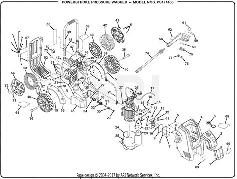 Homelite Ps Pressure Washer Parts Diagram For General Assembly