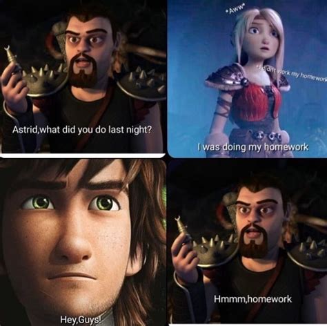 Pin By Mila On 3 How To Train Dragon How To Train Your Dragon Httyd Funny