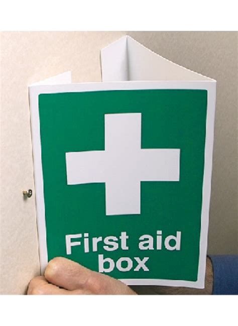 First Aid Projecting Sign