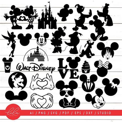 Disney Silhouette Clip Art