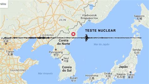 Teste Nuclear Norte Coreano Provoca Terremoto De 5 3 Magnitudes