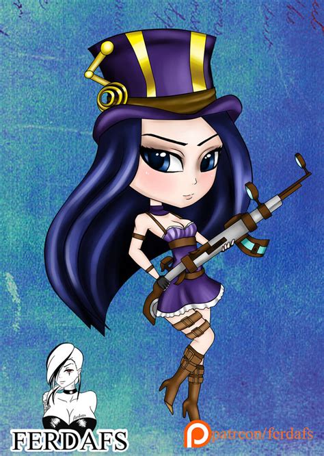 Chibi Caitlyn By Ferdafs On Deviantart