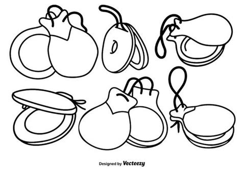 Castanets Vector Art, Icons, and Graphics for Free Download