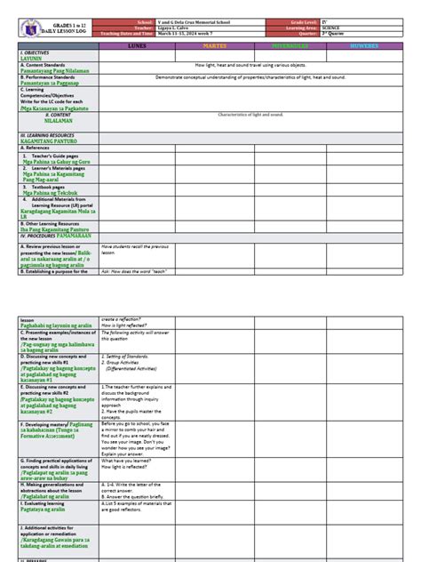 MAPEH-TEMPLATE | PDF | Learning | Education Theory