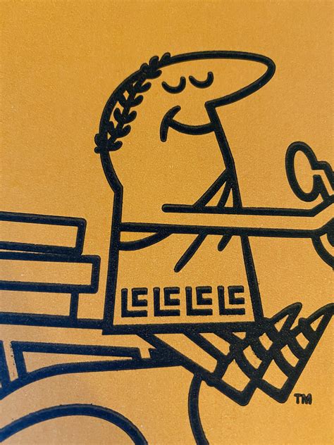 Little Caesars pizza box dude has little “L” and “C”s along the bottom ...