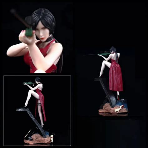 Resident Evil Game Ada Wong Sexy Statue Figure Model Recast Cast