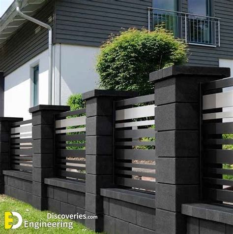 Marvelous Boundary Wall Design Ideas | Engineering Discoveries | House ...