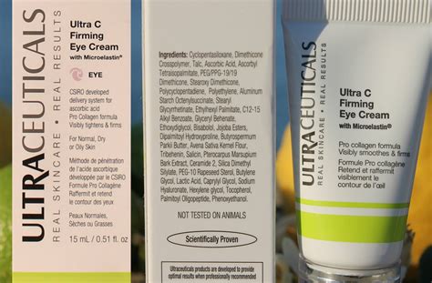 Beauty Unearthly: Ultraceuticals Ultra C Firming Eye Cream Review / обзор.