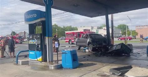 Truck Crashes Into Gas Pump In Dover Latest News