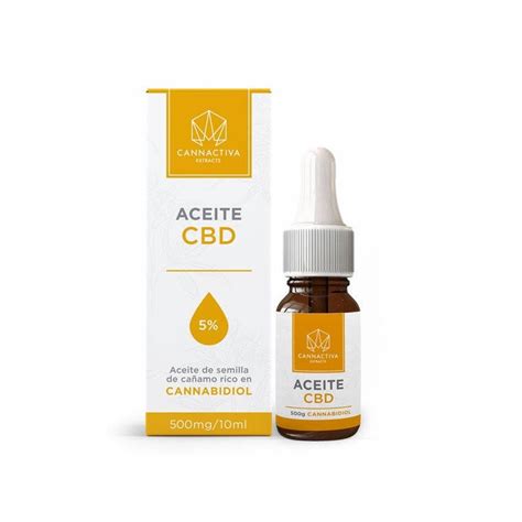 Aceite CBD 5 10 Ml Cannactiva