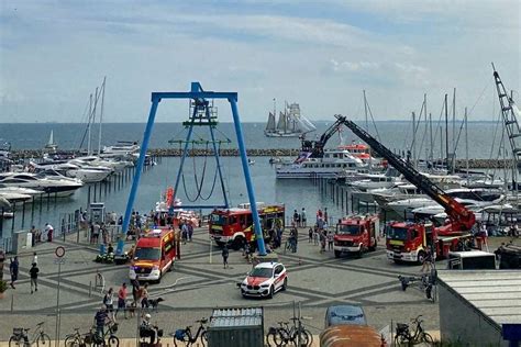 Feuerwehr unterstützte den Tag der Seenotretter Neustadt in Holstein