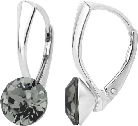 Arlizi Oorbellen Swarovski Kristal Dames Sterling Zilver