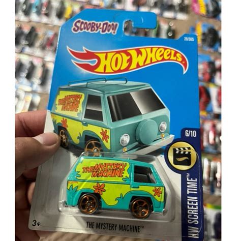 Hot Wheels Mystery Machine Scooby Doo Van Carrinho Colecionador Shopee Brasil