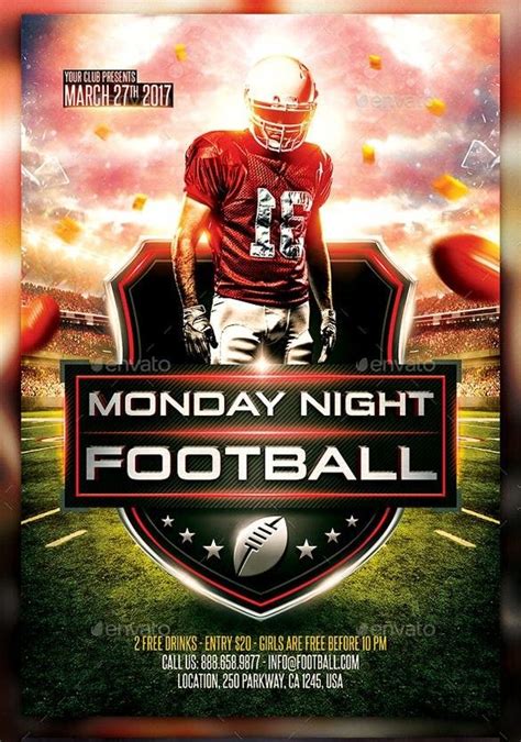 Football Flyer Template Free Download Why You Should Not Go To Football