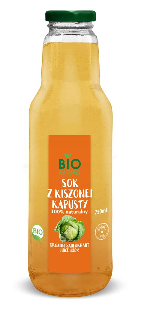 Sok Z Kiszonej Kapusty Ekologiczny Naturalny Ml Bio Naturo