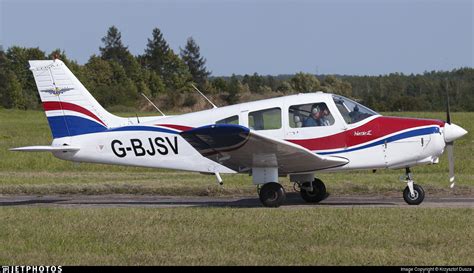 G BJSV Piper PA 28 161 Warrior II Vliegclub Flevo Krzysztof Dusza