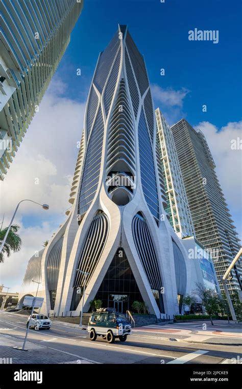 One Thousand Museum High Rise Building By Architect Zaha Hadid Skyline