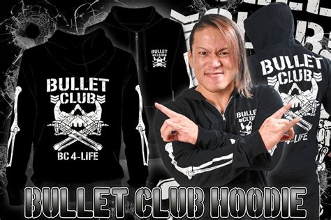 Bullet Club Bone Hoodie Shop Revpro