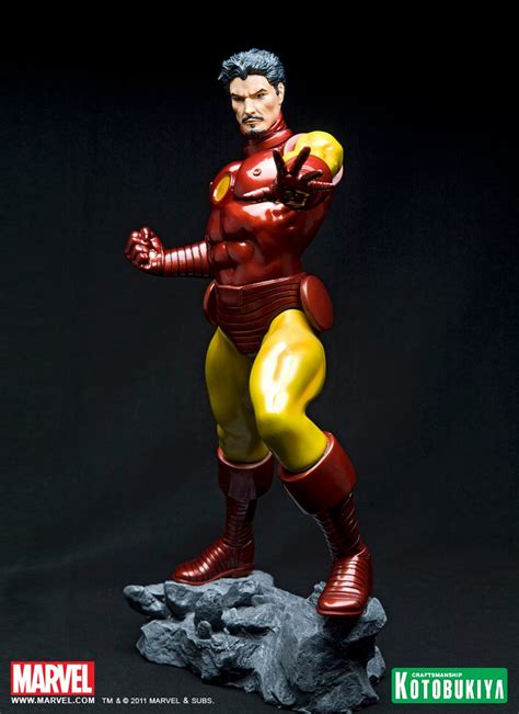 Kotobukiya Iron Man Classic Avengers Fine Art Statue The Toyark News