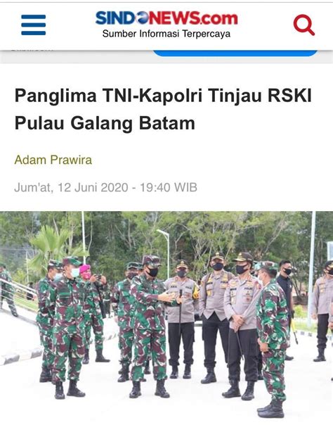 Dian Jumes Putra On Twitter Kapolri Dan Panglima TNI Memberikan