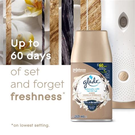 Buy Glade Automatic Spray With Sheer Vanilla Embrace Freshener Kit 269