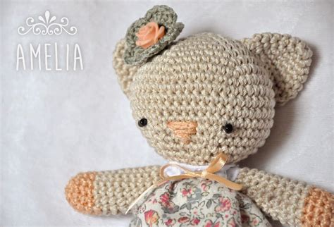 Gatita Amelia Chica Outlet Amigurumi Patterns Crochet Amigurumi