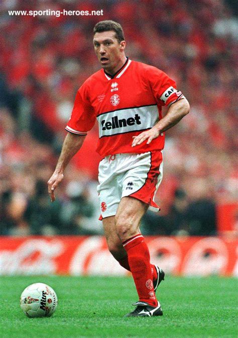 Nigel PEARSON - League appearances. - Middlesbrough FC