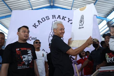 Lewat Sablon Kaos Gratis Relawan Galang Dukungan Rakyat Menangkan