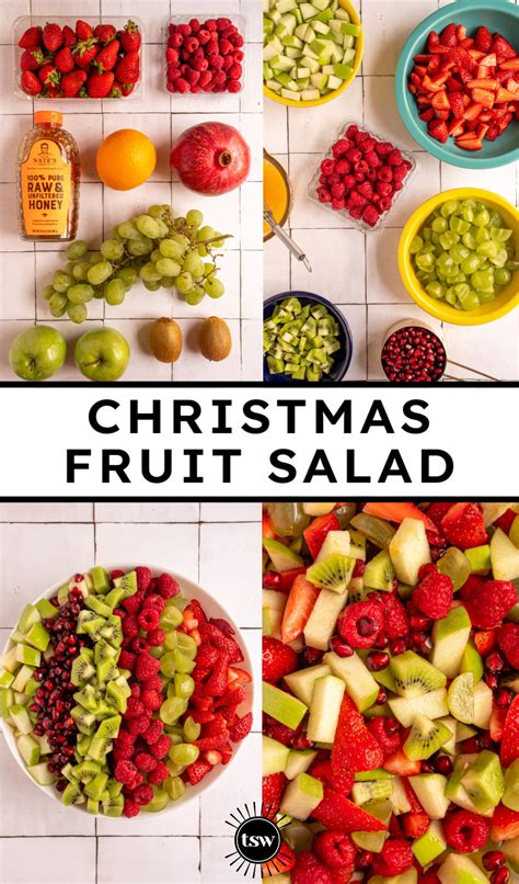 Festive Christmas Fruit Salad The Schmidty Wife