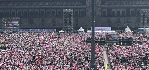 Marcha Por La Democracia Inunda El Zócalo De La Cdmx México Habla