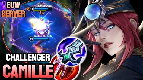 Wild Rift Camille Challenger Full Ranked Youtube