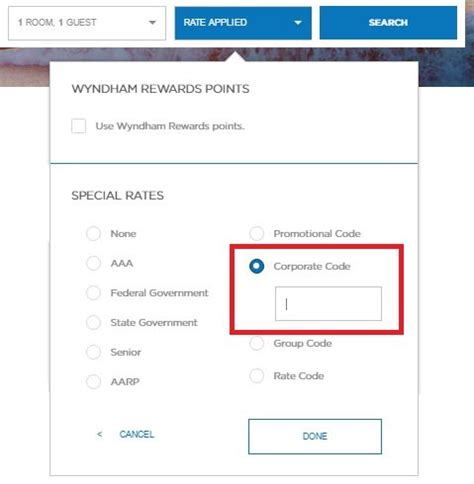 2023 Wyndham Corporate Code List Discount Codes