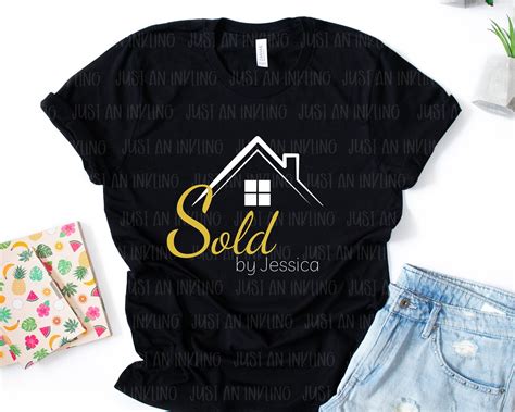 Realtor Shirt Sold Personalized Real Estate Agent Broker Etsy