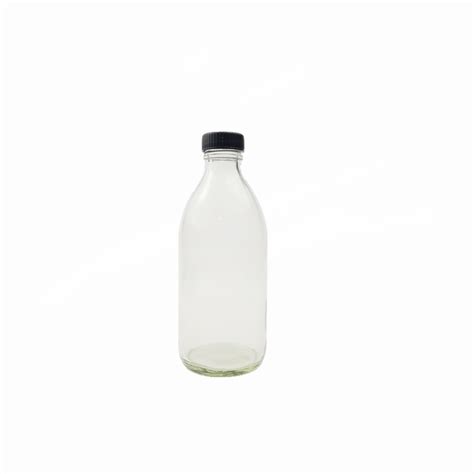 Clear Round Bottle 300 Ml Medtra S Pte Ltd