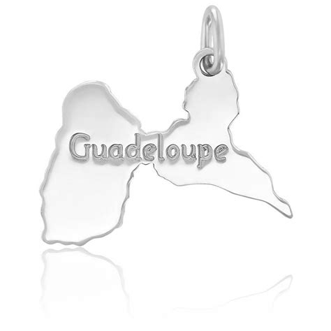 Pendentif Guadeloupe Argent Vandona Ocarat