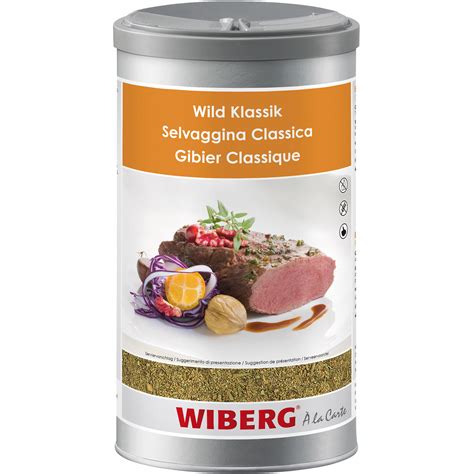 Transgourmet Österreich Wiberg Wild Klassik Gewürzzubereitung 1 2 l