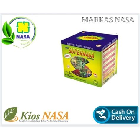 Jual Pupuk Organik Supernasa SPR Nasa Besar 3 Kg Pupuk Dasar Tanaman