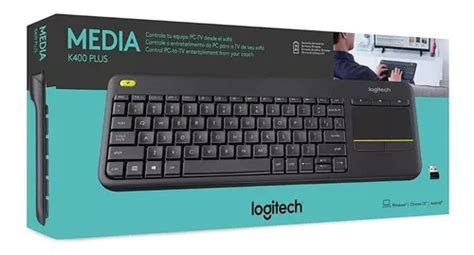 Teclado Logitech K Plus Wireless Touch Espa Ol Black Cuotas Sin