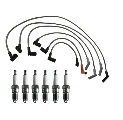 Denso Wire Set 8mm And 6 U Groove Spark Plugs 0 060 Kit For Ford 3 0 V6 Ebay