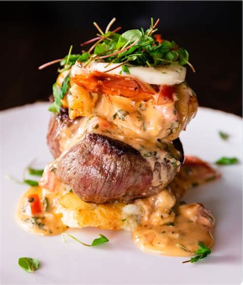 Surf And Turf Dinner Plating Receitas Gastronomia Petiscos