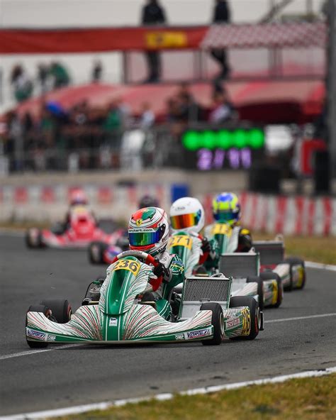 TONYKART FRANCE Exprit Leader Du Championnat DEurope FIA Karting