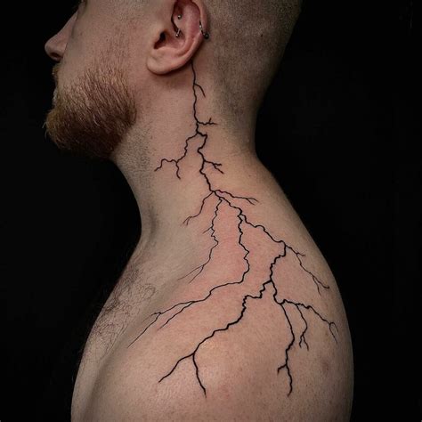 Lightning Tattoos What Do They Really Mean Where Should You