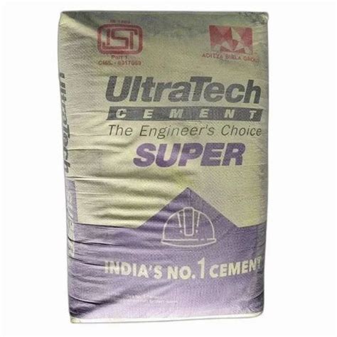 Aditya Birla Ultratech Super Cement At Rs Bag Ultratech Cement In