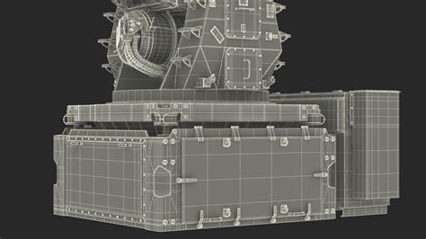 Mark Phalanx Close In Weapon System Marine Rigged D Model