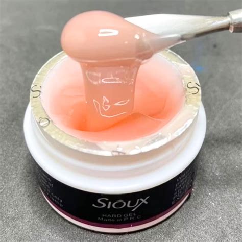 Gel Hard Sioux Control Nude G Para Alongamento De Unhas Lovenna