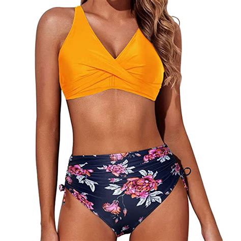 Adviicd Women S Two Piece Bikini Swimsuit Set Beach Set Bathing Suit