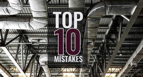 Top Ten Most Common Mistakes Made By Commercial Hvac Contractors Tcg