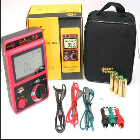 Smart Sensor Ar907a 100 2500v Digital Insulation Meter Tester Megger